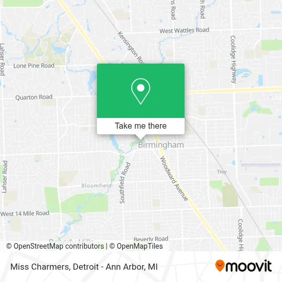 Miss Charmers map