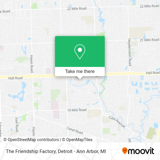 The Friendship Factory map