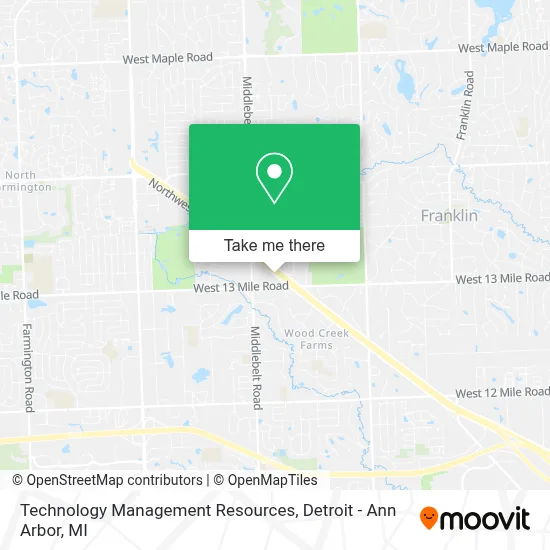 Technology Management Resources map