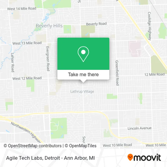 Agile Tech Labs map