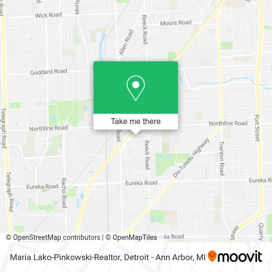 Maria Lako-Pinkowski-Realtor map