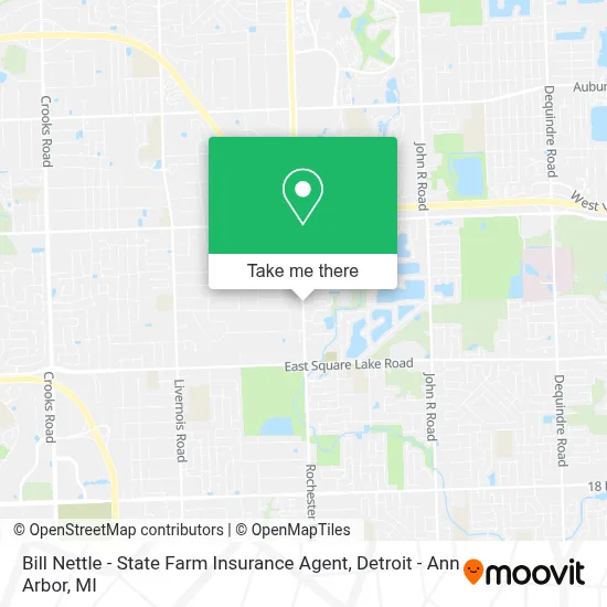 Bill Nettle - State Farm Insurance Agent map