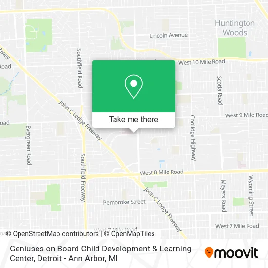 Geniuses on Board Child Development & Learning Center map
