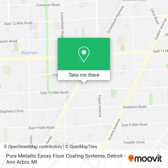 Pure Metallic Epoxy Floor Coating Systems map