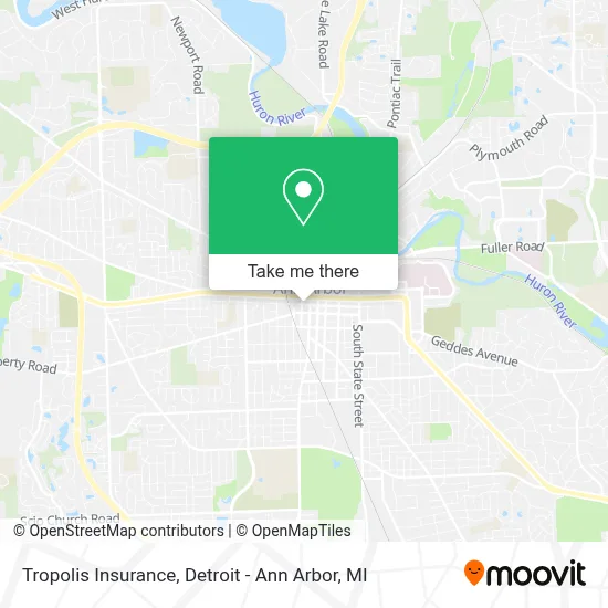 Tropolis Insurance map