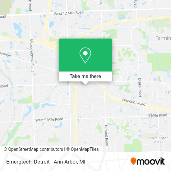Emergtech map