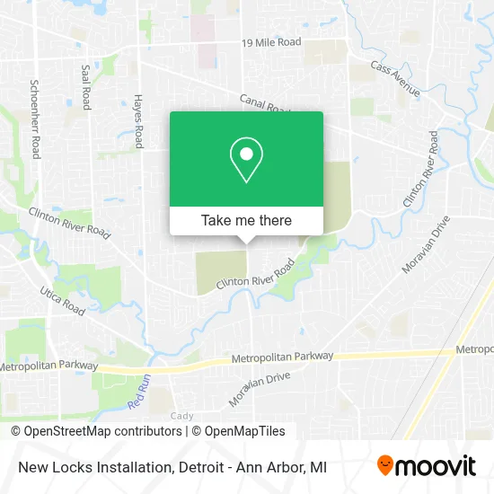 New Locks Installation map