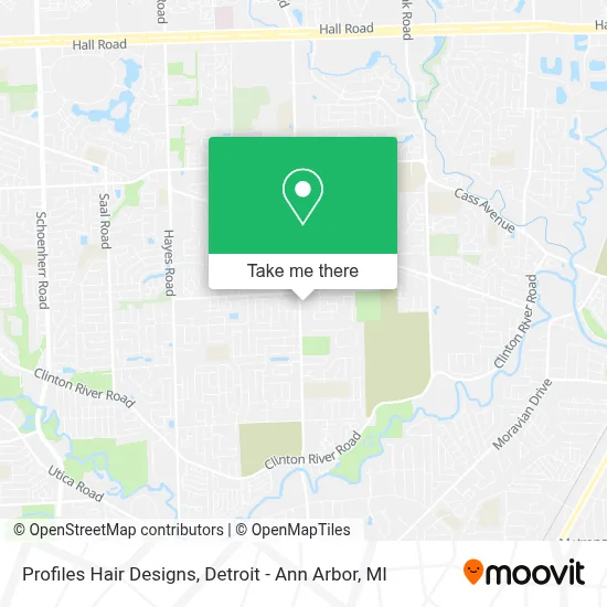 Profiles Hair Designs map
