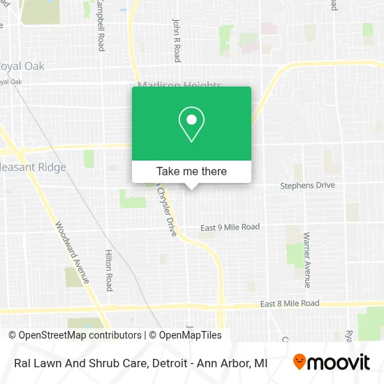 Ral Lawn And Shrub Care map