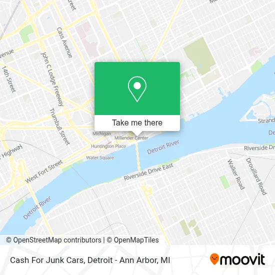 Cash For Junk Cars map