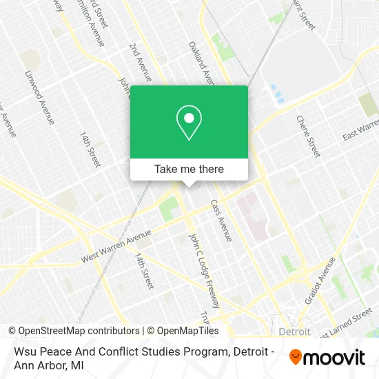 Wsu Peace And Conflict Studies Program map