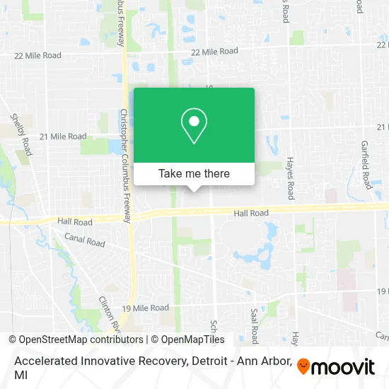 Accelerated Innovative Recovery map
