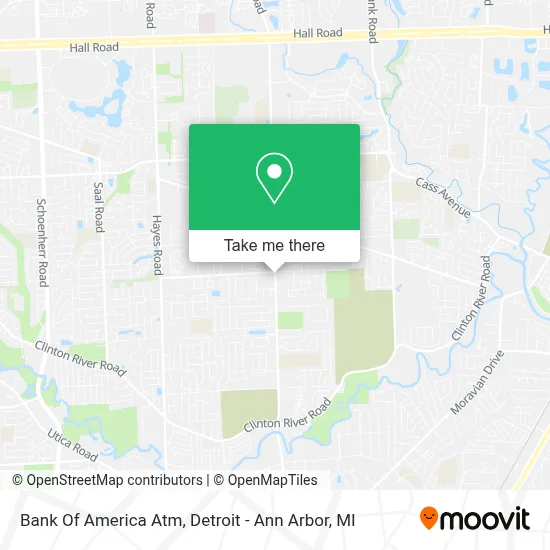 Bank Of America Atm map