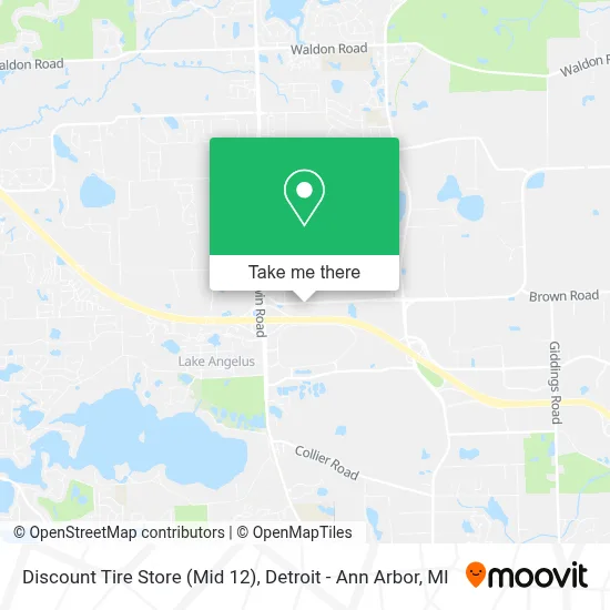 Discount Tire Store (Mid 12) map