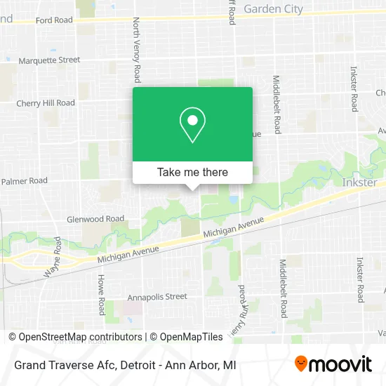 Grand Traverse Afc map