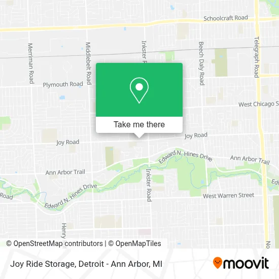 Joy Ride Storage map