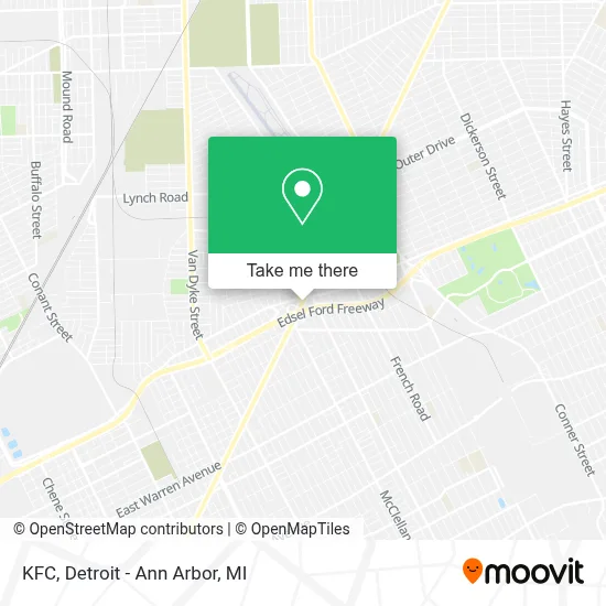 Kfc map