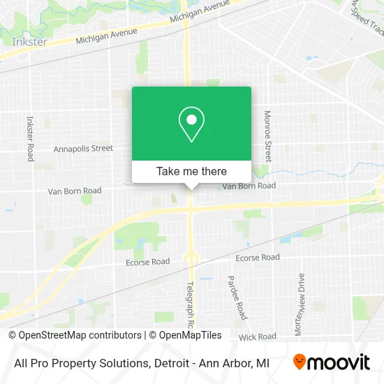 All Pro Property Solutions map