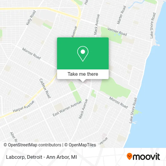 Labcorp map