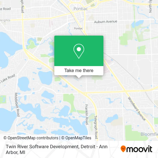 Twin River Software Development map