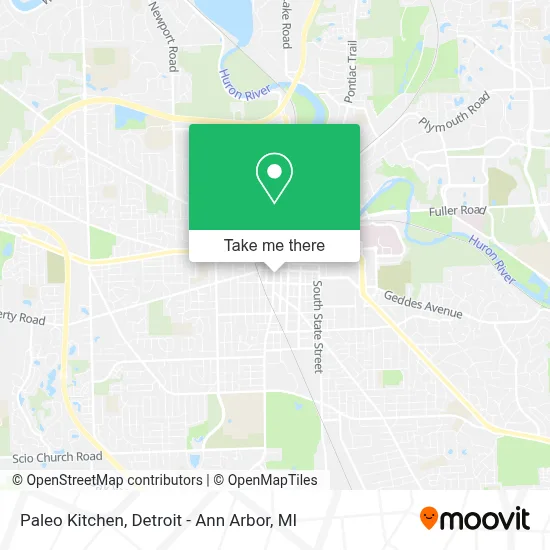 Paleo Kitchen map