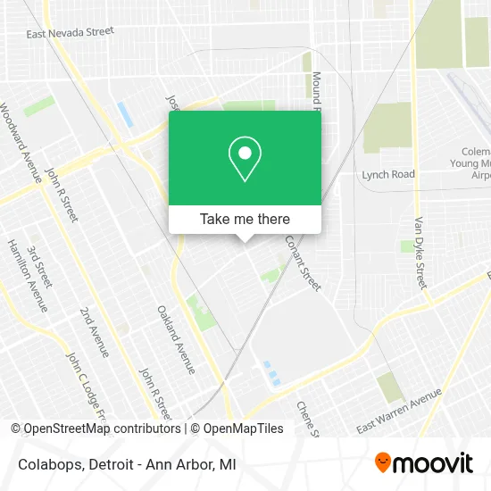 Colabops map