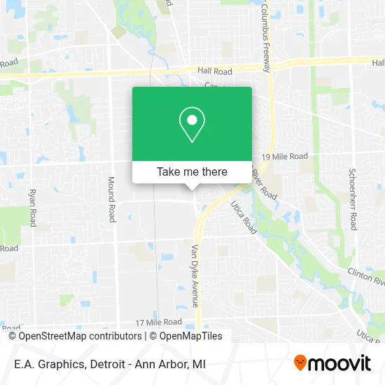 E.A. Graphics map