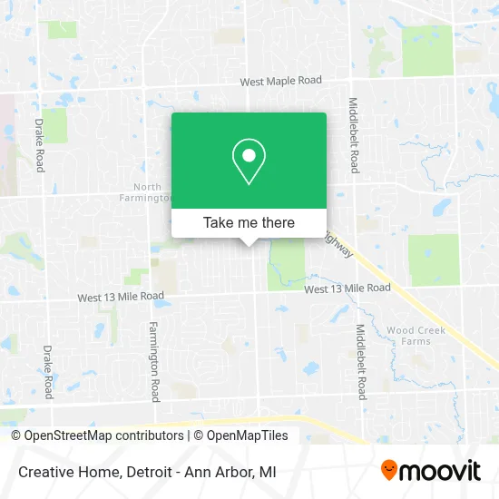 Creative Home map
