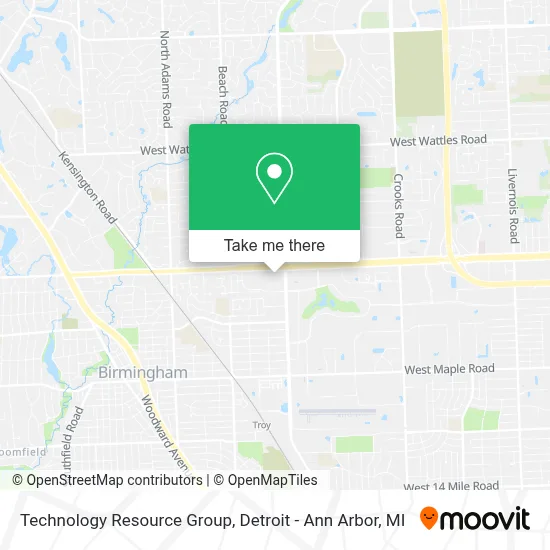 Technology Resource Group map