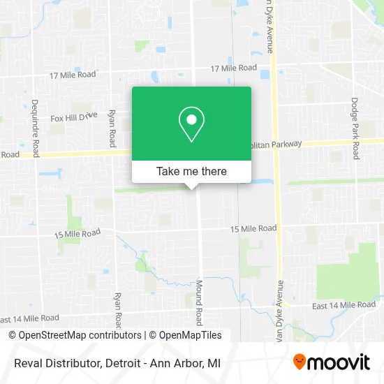 Reval Distributor map