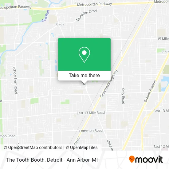 The Tooth Booth map