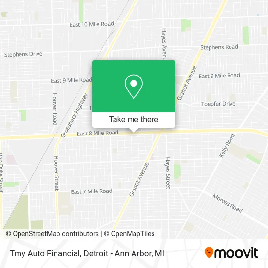 Tmy Auto Financial map