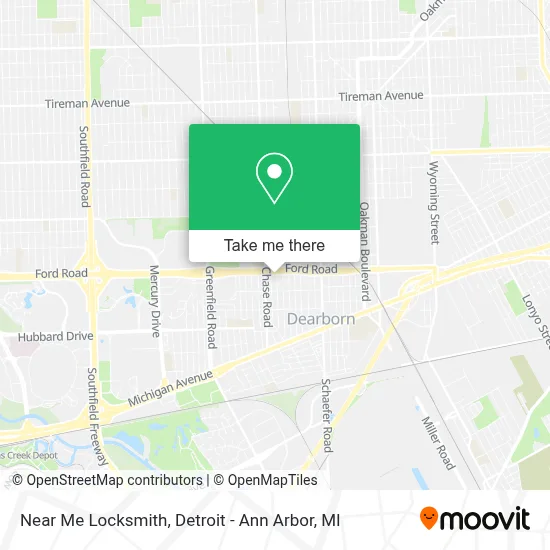 Near Me Locksmith map