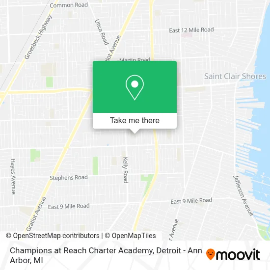 Champions at Reach Charter Academy map