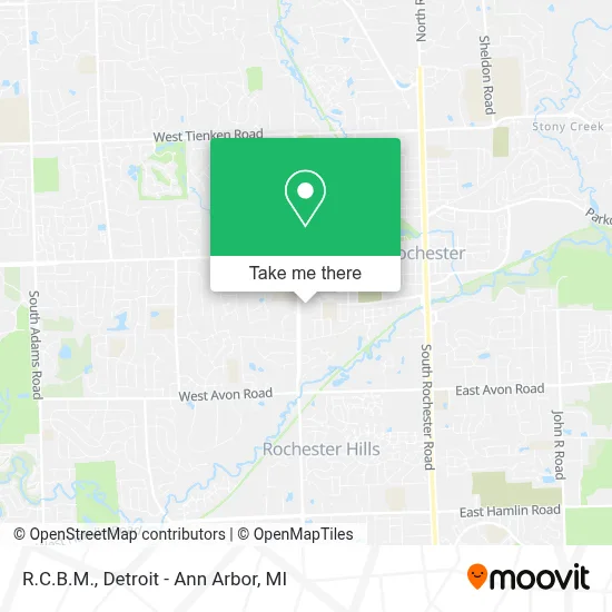 R.C.B.M. map