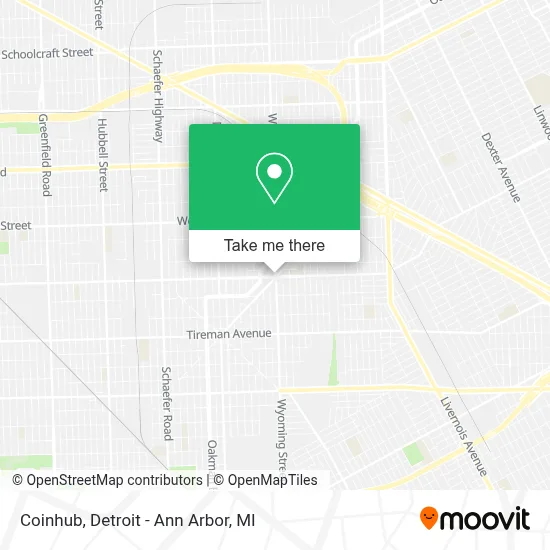 Coinhub map