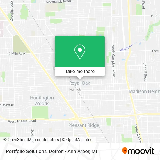 Portfolio Solutions map