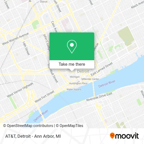 At&T map