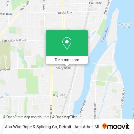 Aaa Wire Rope & Splicing Co map