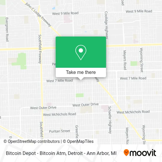 Bitcoin Depot - Bitcoin Atm map