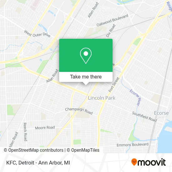 Kfc map