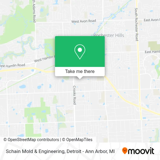 Schain Mold & Engineering map