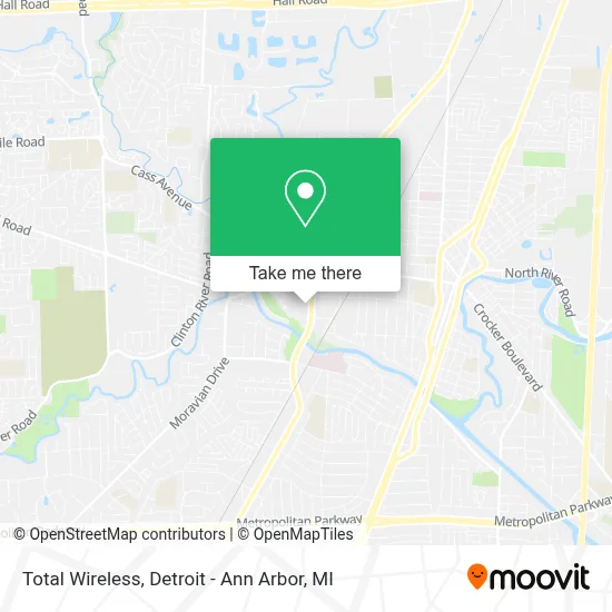 Total Wireless map