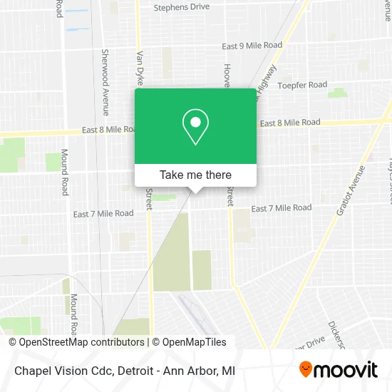 Chapel Vision Cdc map
