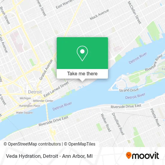 Veda Hydration map