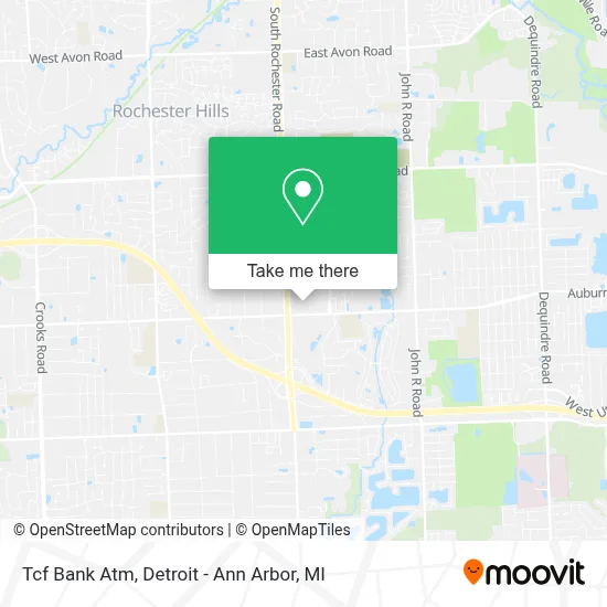Tcf Bank Atm map
