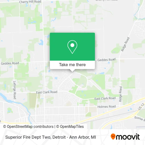 Superior Fire Dept Two map