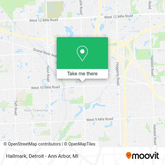 Hallmark map