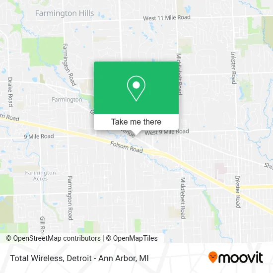 Total Wireless map