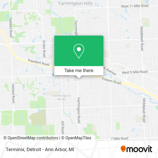 Terminix map